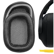 Geekria Ear Pads for Logitech G433, G233, G PRO Headphones (Black)