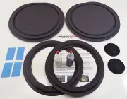 ESS AMT-10b Speaker Repair Refoam Kit 12" Passive & 10" Woofer w/ Dust Caps!