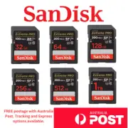 SanDisk Extreme Pro SD Card 32GB 64GB 128GB 256GB 512GB 1TB UHS-I SDXC 4K Camera