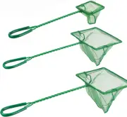 3In 4In 6In Aquarium Fish Net Fine Mesh Net Quick Catch Nets Nylon Fishing Nets