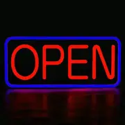 LED New Ultra Bright Extra Jumbo Open Sign,35x17 inch Open Sign for Business,...