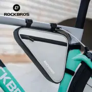 ROCKBROS Bicycle Triangle Bag Reflective MTB Bike Frame Cycling Storage Bag