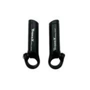 TranzX Alloy Bar Ends — Short Type / 80mm / Black —AUS STOCK— Bike Extension