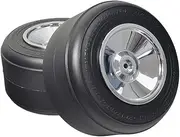 AlveyTech Rear Drift Wheels for The Razor DXT Pedal-Powered Drift Trike (Set of 2) - Replacement Pair 10" Wheel with Slick Tires for Non-Electric Power DXT Tricycle Model Only (W20030501048)