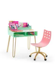 American Girl Write On SCHOOL DESK play SET for LILA Nicki ISABEL Truly Me Doll