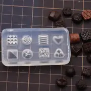 1/12 Scale Dollhouse Miniatures Mini Food Chocolate Silicone Mold Accessory Shop