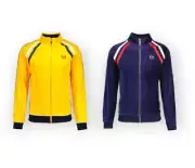 SERGIO TACCHINI GHIBI LUXE TRACK TOP MARITIME BLUE & MIMOSA