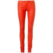 BNWT:SASS&BIDE WAXY RED SUPER SKINNY FIT JEANS 32 "SKINNY BOY" PLAYMAN