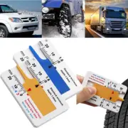 Depth Gauge Checker Tyre Tread Card Tire Credit Caliper Measurer Wheel Car