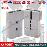 2x 350A Anderson Style Plug Battery Quick Connector Solar Caravan 4WD DC 12V 24V