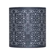 Verve Design 19cm Navy Floral Laser-Cut Lampshade