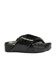 Jil Sander Cross-Over Open-Toe Sandals 36,37 Black