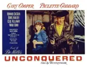 Unconquered Lobby Card Paulette Goddard Gary Cooper 1947 Old Movie Photo