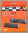 NEW 2021 Amazon Fire TV Stick 3rd Gen w Alexa Voice TV Remote Control w Cables