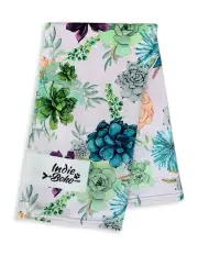 [Indie Boho Pets] Succulent Medley Designer Pet Blanket