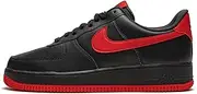 [Nike] Air Force 1'07 Mens Low Black University Red Size 9.5