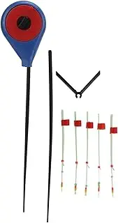 Ice Fishing Rod Top Tip Set Double Thickened Extension Rod Winter Fishing Accessory Blue Stent for River Reservoir Pond Lake Boat Stream Rock Fishing