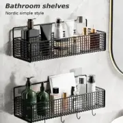 Multi-purpose Shower Caddy Shelf Organiser No Drill Wall Mounted Shower Sh A9U0