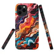 For iPhone 12 Pro/12 Tough Protective Cover, Waves Of The Sun