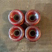 Sector 9 Nineballs Clear Red 64mm 78a Longboard Wheels