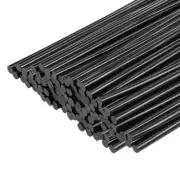 Mini Hot Glue Gun Sticks 4-inch x 0.27-inch for Glue Guns, Black 100pcs