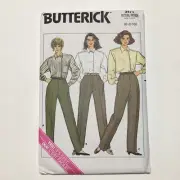 Pants Proportioned b3474 UNCUT Sewing Pattern Size 6-10 Vintage 80s Butterick