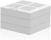 Cube Ultrasonci Washing Machine,White Portable Mini Electrolytic Laundry Machine with Rotarary Timing,High Efficiency Sterilization for Camping Travel Use