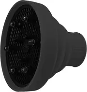 KAILIKETIY Collapsible Hair Dryer Diffuser Blow Dryer Attachment for Natural Curly Wavy Hair Travel Friendly Design Easy to Hair From Heat Damage