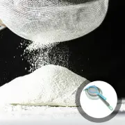 Manual Sugar Sifter Strainer Powdered Flour Dusting Wand for Baking Kitchen