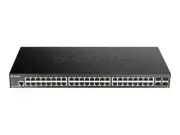 D-Link 52-Port 10-Gigabit Smart Managed Switch - 52 Ports - Manageable - 3 Layer