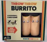 Throw Throw Burrito A Dodgeball Card Game NIB