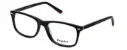 Esquire Designer Acetate Reading Glasses&Hard Case EQ1512 in Black 53mm+1.75