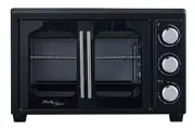 30L Air Fryer Convection Pizza Oven w/ rotisserie 360 degree Food Rotating Option