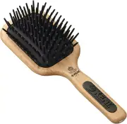 Kent Paddle Hair Brush with Large Non Scratch Nylon Quills, Medium