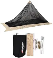 FLEXMAN Mesh Tent for Outdoors, 700G Ultra Light Mosquitos Prevent Camping Tent with Carry Bag, Easy Install Moistureproof 1 Person Backpacking Tent for Camping Hiking