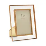 Tizo Lucite Bordered Easel Back 4 x 6 Picture Frame