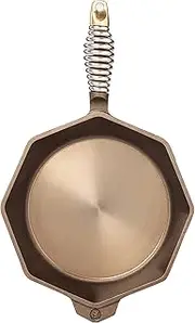 Lodge S10 10001 Finex Cast Iron Skillet, 10 Inch Black