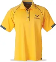 C7 Corvette Racing Aloha Snag Resistant Polo - Yellow : Stingray