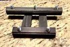 BLACK FINISH 2 TIER BEER TAP HANDLE DISPLAY, HOLDS 5, BEST PRICE A KEGERATOR MUS