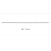 Microscope Stage Objective Micrometer Calibration Ruler Div=0.1mm Length 50mm