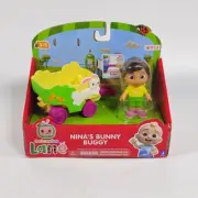 Cocomelon Lane Nina’s Bunny Buggy Toy Set Netflix 2023 NEW