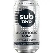 Sub Zero Cola Can 375mL