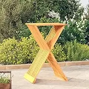 Folding Stool 40x32.5x70 cm Solid Wood Teak,Folding Chairs & Stools 6.15KG-316164