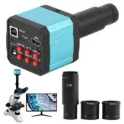 New USB Electronic Eyepiece Video Microscope Camera Mounting With Ring Adapters