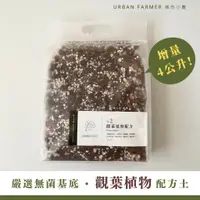 在飛比找蝦皮商城優惠-城市小農｜介質配方｜超值增量4L｜雨林觀葉植物專用土 #2號