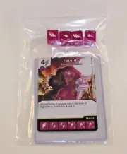 DC Dice Masters War of Light * FATALITY * RARE Uncommon CUR SET + 4 DICE
