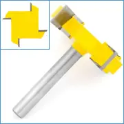 40mm x 9.35mm 3/8" CNC Spoilboard Surface Planing Router Bit 6mm Shank Planer