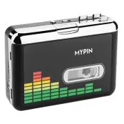 USB Cassette to MP3 Converter Portable Walkman Cassette Audio Music Player Ta...