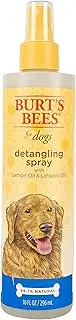 Burt's Bees for Pets Dogs Natural Detangling Spray with Lemon and Linseed | Dog and Puppy Fur Detangler, 10 Ounces (FF5777)