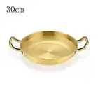 BBQ Plate Dry Pot Double Ear Frying Pan Multipurpose Hot Pot